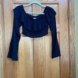 Kimchi Blue Long Sleeve Crop top